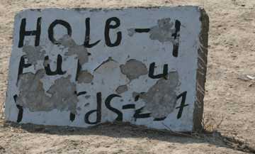 Kabul Golf Club - Loch Nummer 1