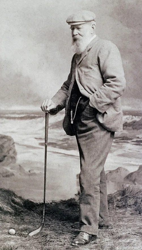 Foto von Old Tom Morris, Golfpionier des 19. Jahrhunderts